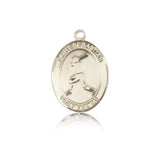 St. Sebastian Baseball Medal, 14 Karat Gold, Medium - 14 KT Yellow Gold