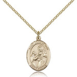 St. John of God Medal, Gold Filled, Medium - Gold-tone