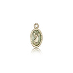 St. Christopher Medal, 14 Karat Gold - 14 KT Yellow Gold