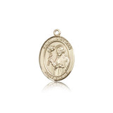 St. Dunstan Medal, 14 Karat Gold, Medium - 14 KT Yellow Gold
