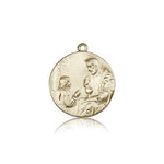 St. Christopher Medal, 14 Karat Gold - 14 KT Yellow Gold