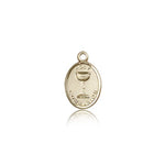 Holy Communion Medal, 14 Karat Gold - 14 KT Yellow Gold