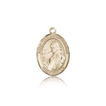 St. Finnian of Clonard Medal, 14 Karat Gold, Medium - 14 KT Yellow Gold