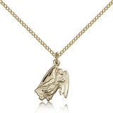 Guardian Angel Medal, Gold Filled - Gold-tone