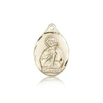 St. Jude Medal, 14 Karat Gold - 14 KT Yellow Gold