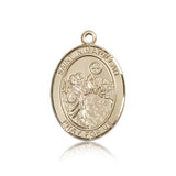 St. Nimatullah Medal, 14 Karat Gold, Large - 14 KT Yellow Gold