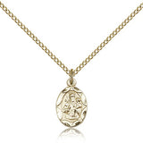 St. Joseph Medal, Gold Filled - Gold-tone