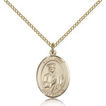 St. Jude Thaddeus Medal, Gold Filled, Medium - Gold-tone