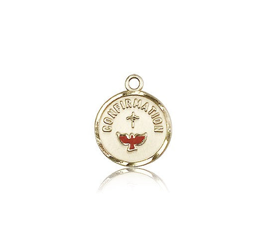 Confirmation Medal, 14 Karat Gold - 14 KT Yellow Gold