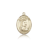 St. Elizabeth of Hungary Medal, 14 Karat Gold, Medium - 14 KT Yellow Gold