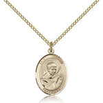 St. Robert Bellarmine Medal, Gold Filled, Medium - Gold-tone