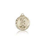 St. Jude Medal, 14 Karat Gold - 14 KT Yellow Gold
