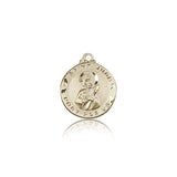 St. Jude Medal, 14 Karat Gold - 14 KT Yellow Gold