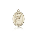 St. Aidan of Lindesfarne Medal, 14 Karat Gold, Medium - 14 KT Yellow Gold