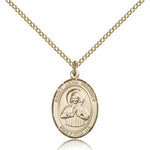 St. John Vianney Medal, Gold Filled, Medium - Gold-tone
