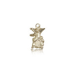 Guardian Angel Medal, 14 Karat Gold - 14 KT Yellow Gold