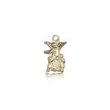 Guardian Angel Medal, 14 Karat Gold - 14 KT Yellow Gold
