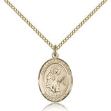 Our Lady of Mercy Medal, Gold Filled, Medium - Gold-tone