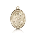 St. Joseph Freinademetz Medal, 14 Karat Gold, Large - 14 KT Yellow Gold