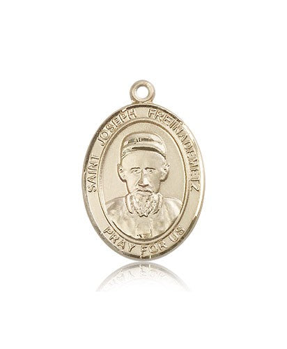 St. Joseph Freinademetz Medal, 14 Karat Gold, Large - 14 KT Yellow Gold