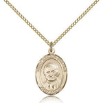 St. Arnold Janssen Medal, Gold Filled, Medium - Gold-tone