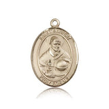 St. Albert the Great Medal, 14 Karat Gold, Large - 14 KT Yellow Gold