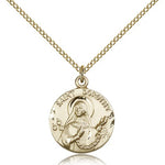 St. Dorothy Medal, Gold Filled - Gold-tone