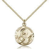 St. Dorothy Medal, Gold Filled - Gold-tone