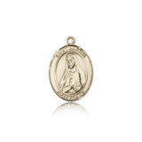 St. Martha Medal, 14 Karat Gold, Medium - 14 KT Yellow Gold