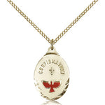 Confirmation Medal, Gold Filled - Gold-tone