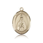 St. Blaise Medal, 14 Karat Gold, Large - 14 KT Yellow Gold