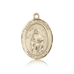 St. Deborah Medal, 14 Karat Gold, Large - 14 KT Yellow Gold