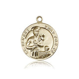 St. Gerard Medal, 14 Karat Gold - 14 KT Yellow Gold