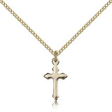 Cross Pendant, Gold Filled - Gold-tone