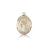 St. Stanislaus Medal, 14 Karat Gold, Medium - 14 KT Yellow Gold