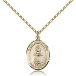 St. Anastasia Medal, Gold Filled, Medium - Gold-tone
