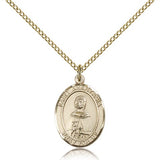 St. Anastasia Medal, Gold Filled, Medium - Gold-tone