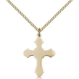 Cross Pendant, Gold Filled - Gold-tone