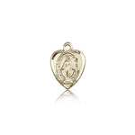 Miraculous Medal, 14 Karat Gold - 14 KT Yellow Gold