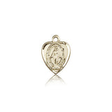 Miraculous Medal, 14 Karat Gold - 14 KT Yellow Gold