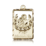 Communion First Reconciliation Medal, 14 Karat Gold - 14 KT Yellow Gold