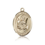 St. Raymond Nonnatus Medal, 14 Karat Gold, Large - 14 KT Yellow Gold