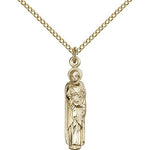 St. Joseph Medal, Gold Filled - Gold-tone