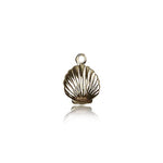 Shell Medal, 14 Karat Gold - 14 KT Yellow Gold