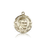 St. Vincent De Paul Medal, 14 Karat Gold - 14 KT Yellow Gold
