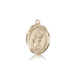 St. Tarcisius Medal, 14 Karat Gold, Medium - 14 KT Yellow Gold