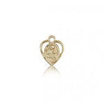 St. Ann Medal, 14 Karat Gold - 14 KT Yellow Gold