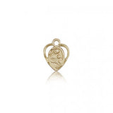 St. Ann Medal, 14 Karat Gold - 14 KT Yellow Gold