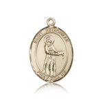 St. Petronille Medal, 14 Karat Gold, Large - 14 KT Yellow Gold