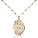 St. Josephine Bakhita Medal, Gold Filled, Medium - Gold-tone